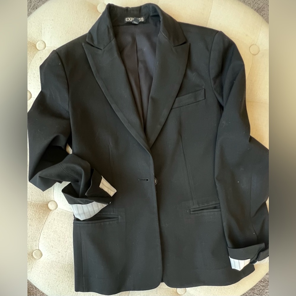 Black Express Blazer (Size 0)